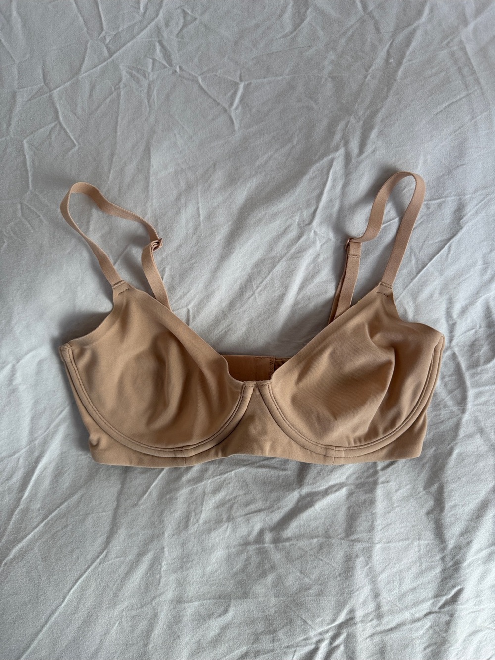 SKIMS Fits Everybody Unlined Demi Bra - Clay
